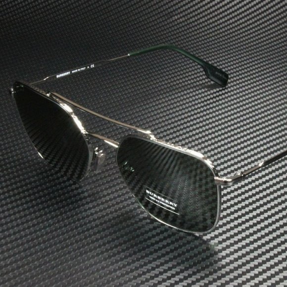 Burberry Gunnin' Green 56mm Sunglasses - Picture 1 of 5